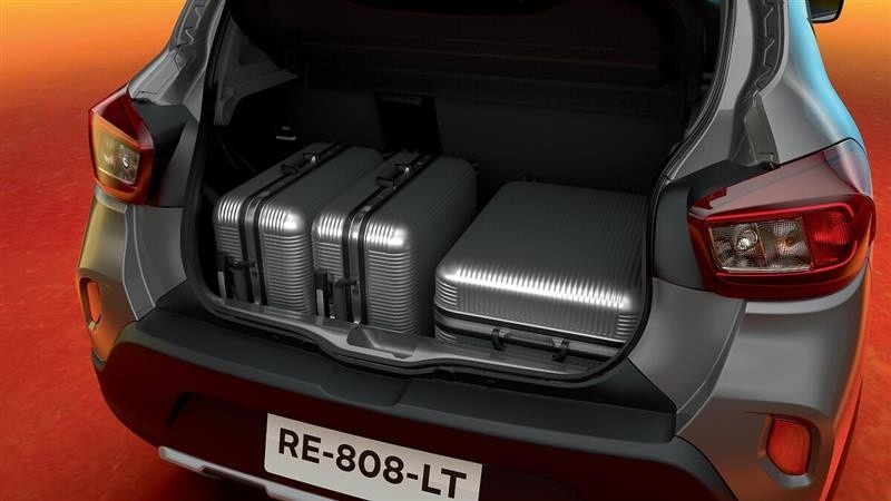 El cómodo baúl del Renault Kwid&nbsp;