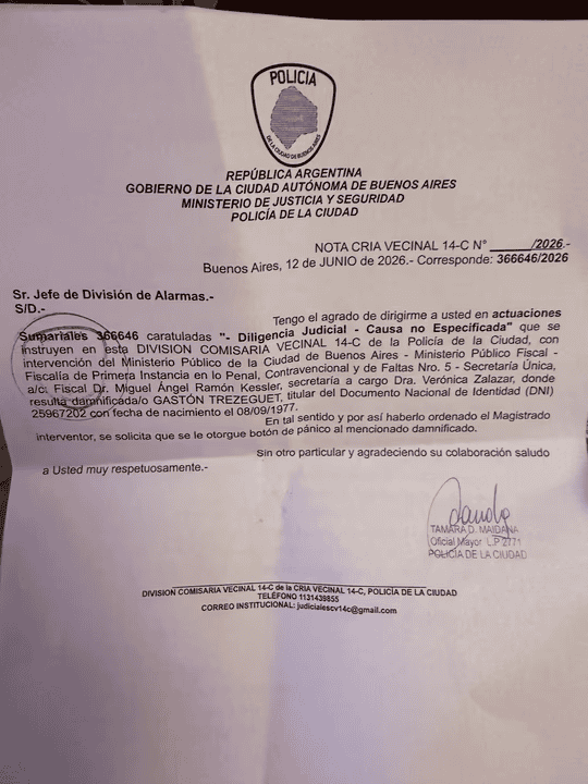La resolución judicial.&nbsp;