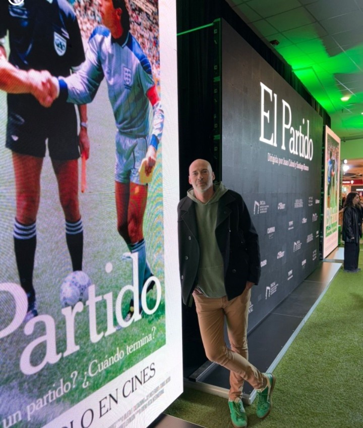 Andrés Burgo en la presentación de su libro El Partido&nbsp;