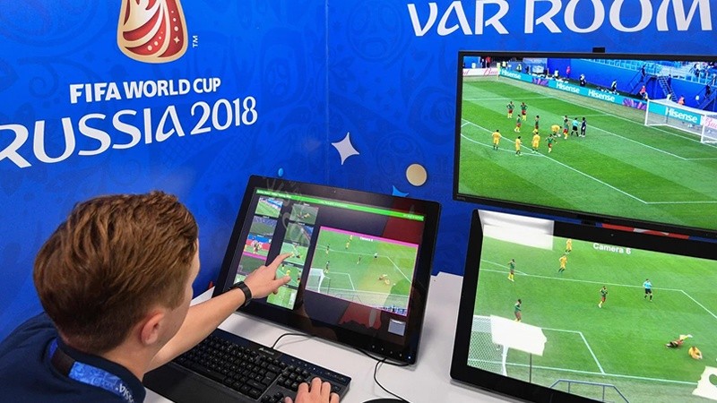 &nbsp;El VAR debutó en un Mundial durante Rusia 2018