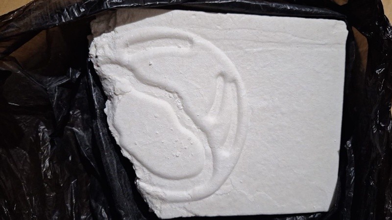 &nbsp;Parte de la cocaína incautada en los allanamientos del 24 de junio.