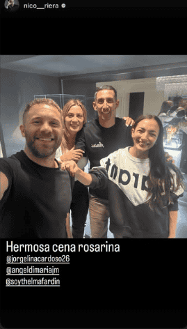 &nbsp;La foto de las parejas en Rosario. 