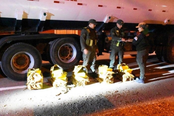 Según los fiscales, la droga fue detectada en un 'control de rutina' sin información previa. Foto: GNA.