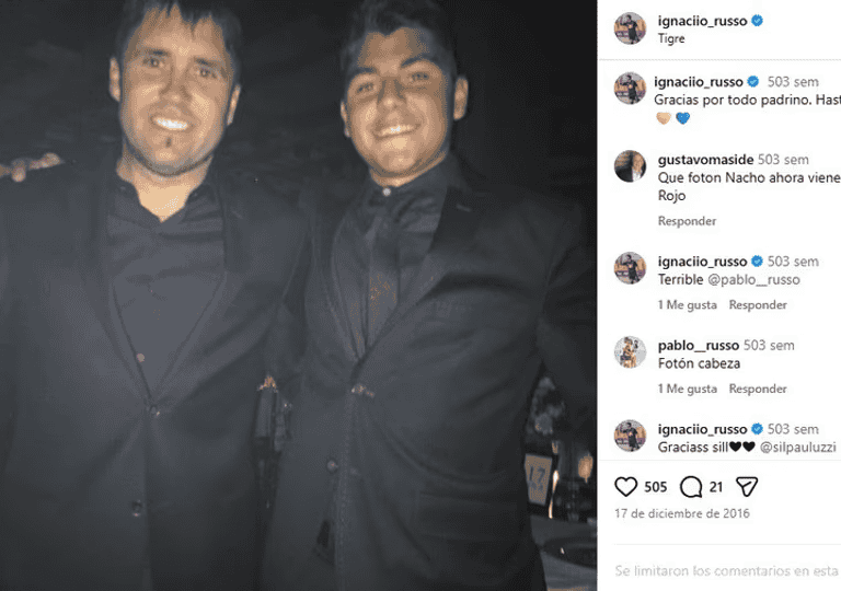 &nbsp;El vínculo también quedó registrado públicamente en las redes sociales.