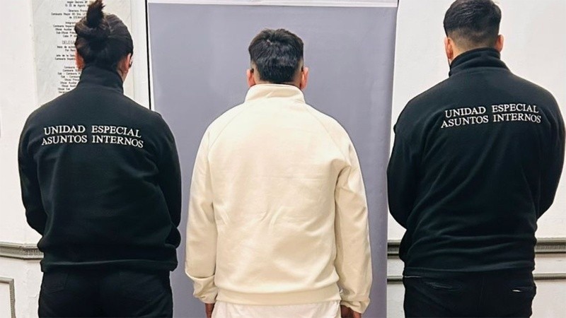 Juancito se había puesto a disposición de la Fiscalía en la causa que investiga la balacera contra la vivienda de Norma Acosta. Foto 5 de septiembre del 2025. 