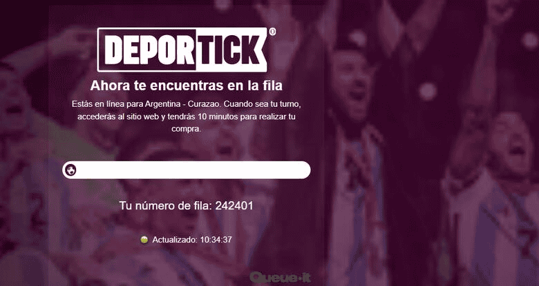 &nbsp;Las entradas se comprarían a través de Deportick.
