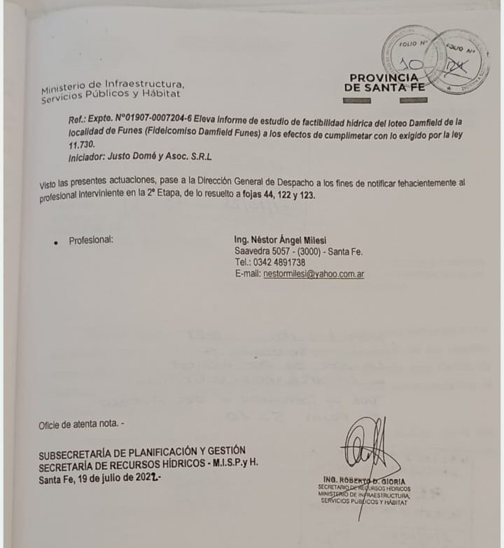 &nbsp;Tercera página del documento.