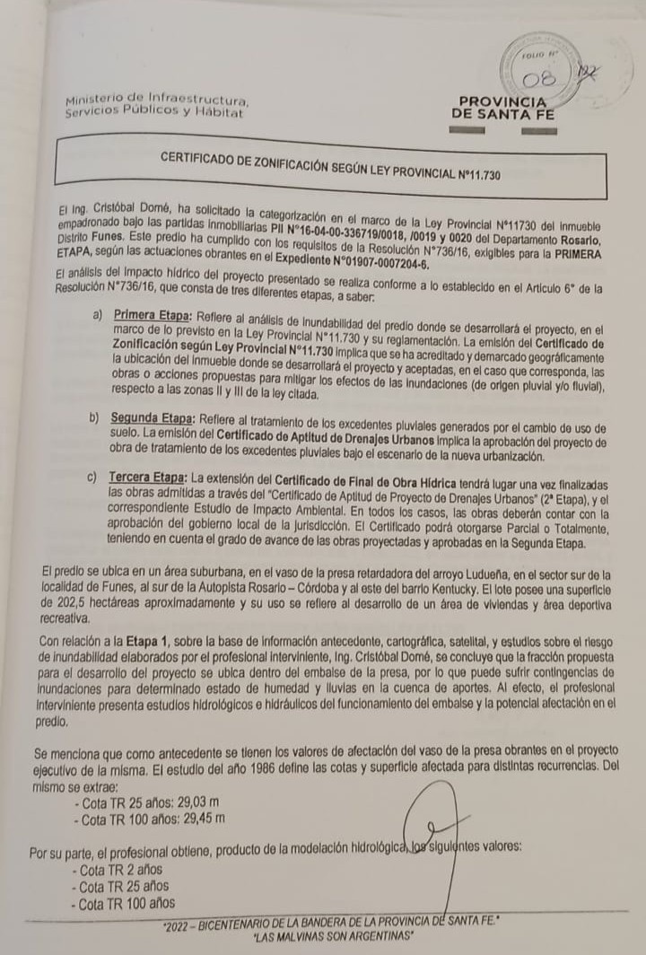 &nbsp;Primera página del documento.