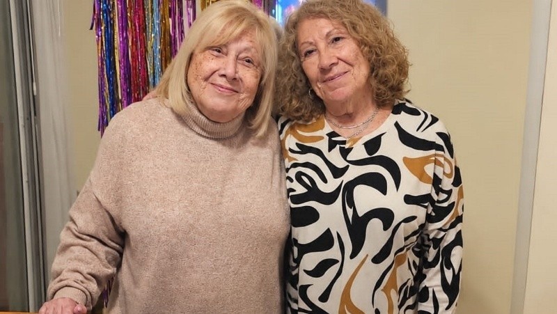 Silvia y Dolly Viale.&nbsp;