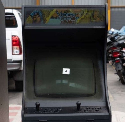Otra gabinete arcade que, en su pasado, albergó un videojuego.