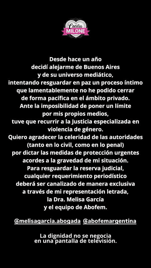 &nbsp;La historia que publicó Cecilia Milone.