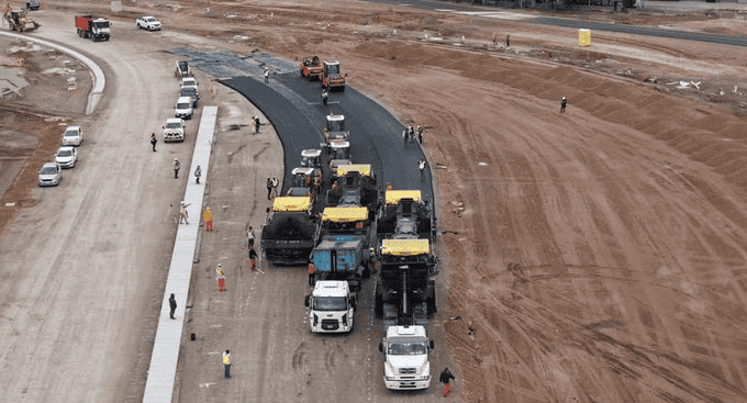 &nbsp;Así están las obras. 