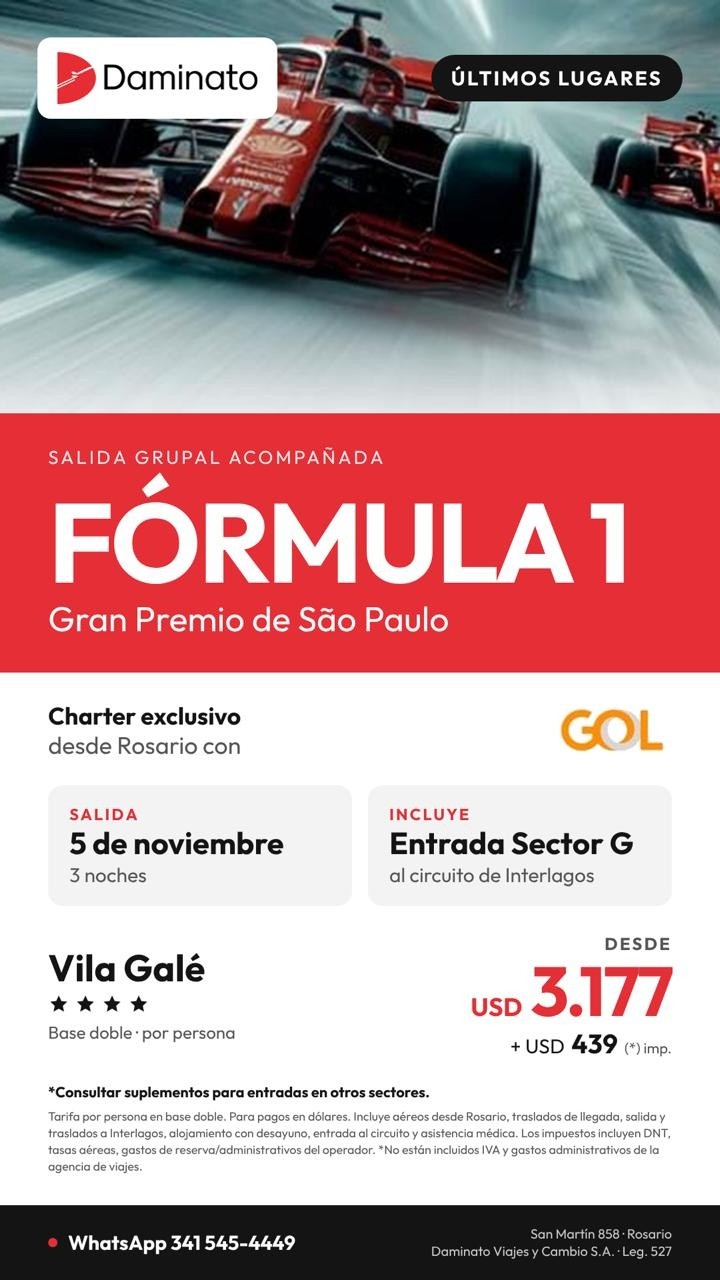 Últimos lugares para vivir la experiencia. 