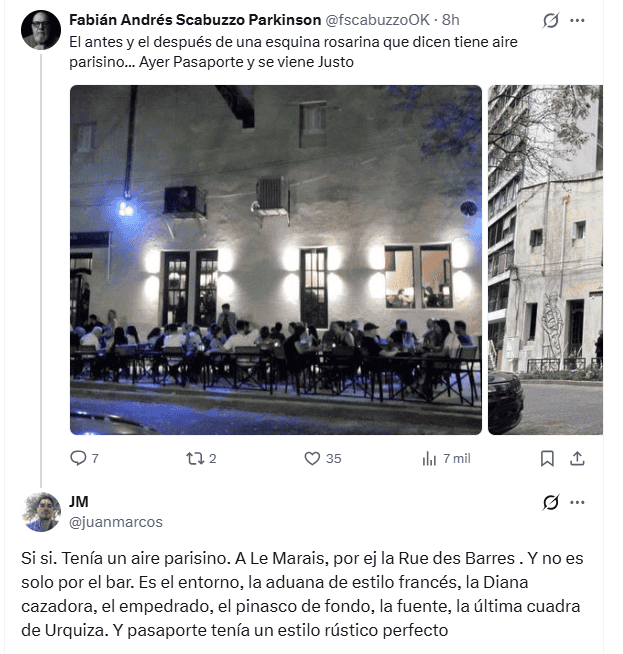 Opiniones divididas por la nueva cara de la esquina donde estaba el mítico Pasaporte.&nbsp;