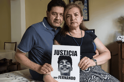 Silvino y Graciela, padres de Fernando Báez Sosa.&nbsp;