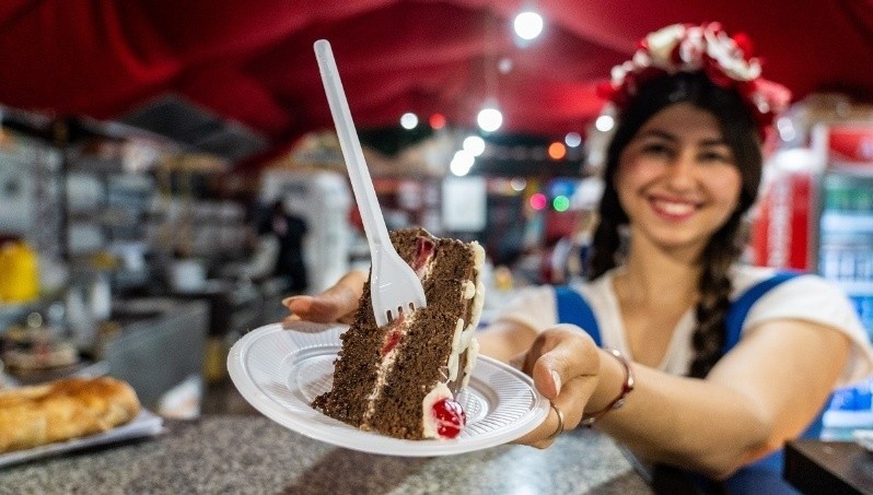 Torta austríaca para la hora del postre. (archivo Ana Isla/Rosario3)