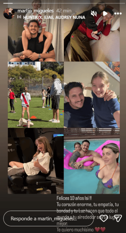 La dedicatoria en Instagram del novio de Wanda a la hija más pequeña de ella e Icardi.&nbsp;