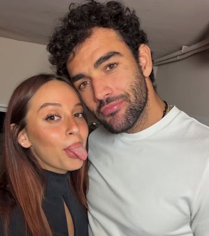  Vanessa Bellini y Matteo Berrettini.