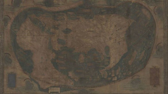 mapa Cristóbal Colón